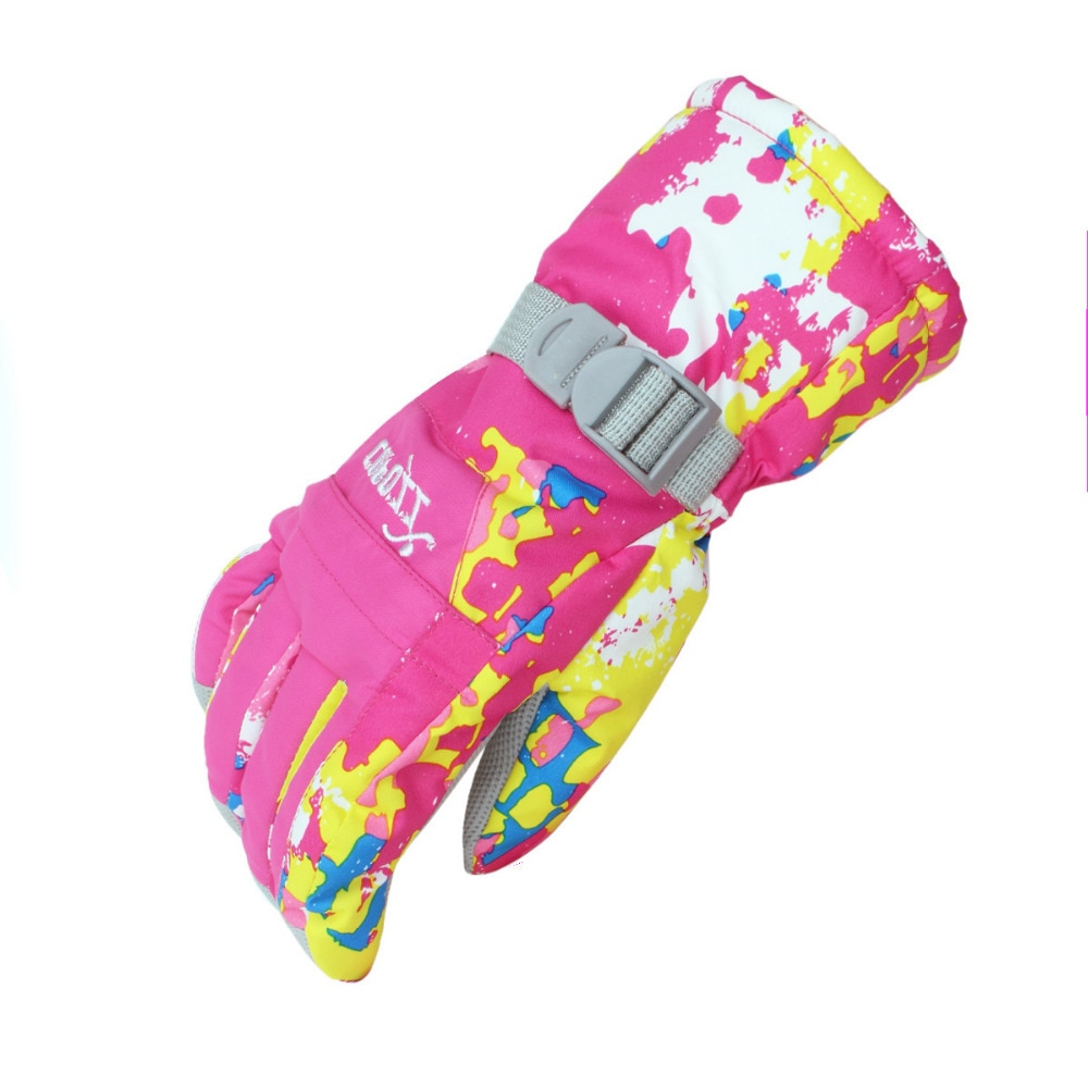 Copozz Meisje Kinderen Ski Handschoenen Snowboard Handschoenen Motorfiets Winter Skiën Paardrijden Klimmen Waterdicht Sneeuw Handschoenen