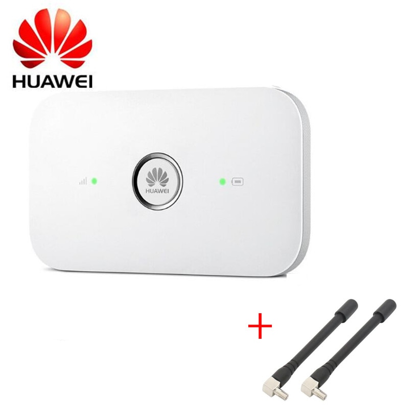 Unlocked Huawei e5573 E5573-320 CAT4 150M 4G Porket Wifi MiFi 4G LTE Mobile Router +2pcs Antenna