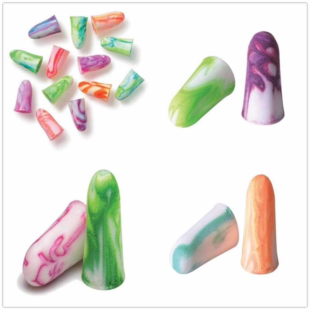 10 stuks Foam Soft Oordopjes Noise Reduction Oordopjes Protetor Auricular Orejeras Voor Slapen Studie Reizen Noise Voorkomen