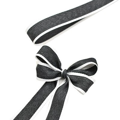 Blomsteremballage bånd tofarvet enkelt vævet bånd streamers blomsterbutik buket emballage blomstret gør-det-selv håndlavede materialer: 5