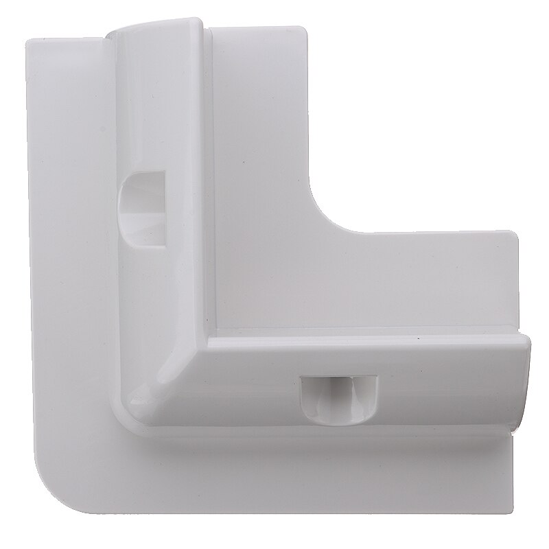 4X Wit Zonnepaneel Montage Fixing Bracket Kit Abs Zonnepaneel Montagebeugel Voor Caravans Camper Rv