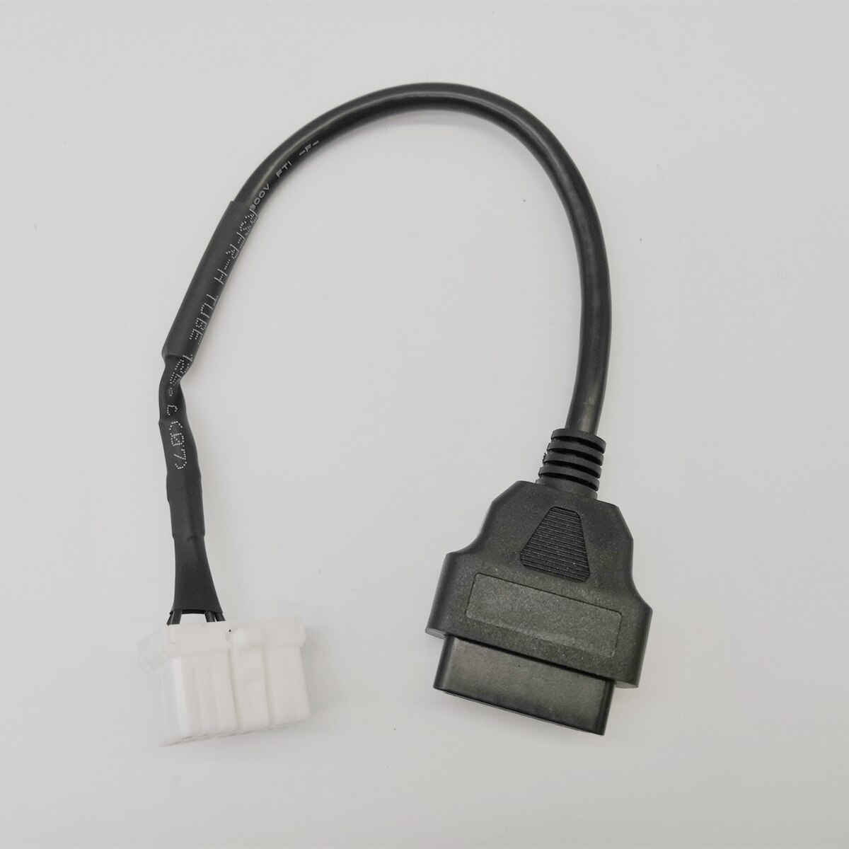 12 pin male female connector Old Tesla model S OBD II diagnostic harness electronic cable of energy vehicle