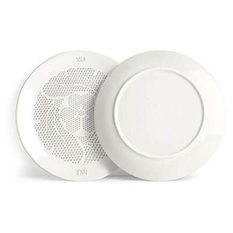 HostelNovo – Plato Hola – Absorbe hasta un 30% las calorías de tu comida – Porcelana – Fabricado en España