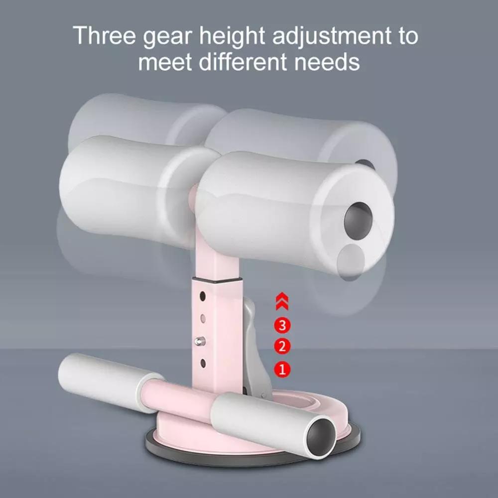 Sit Ups Assistant Device Indoor Fitness Sit-Up Exercise Bar Adjustable Padded Ankle Support Abdominal Muscle Training Tool