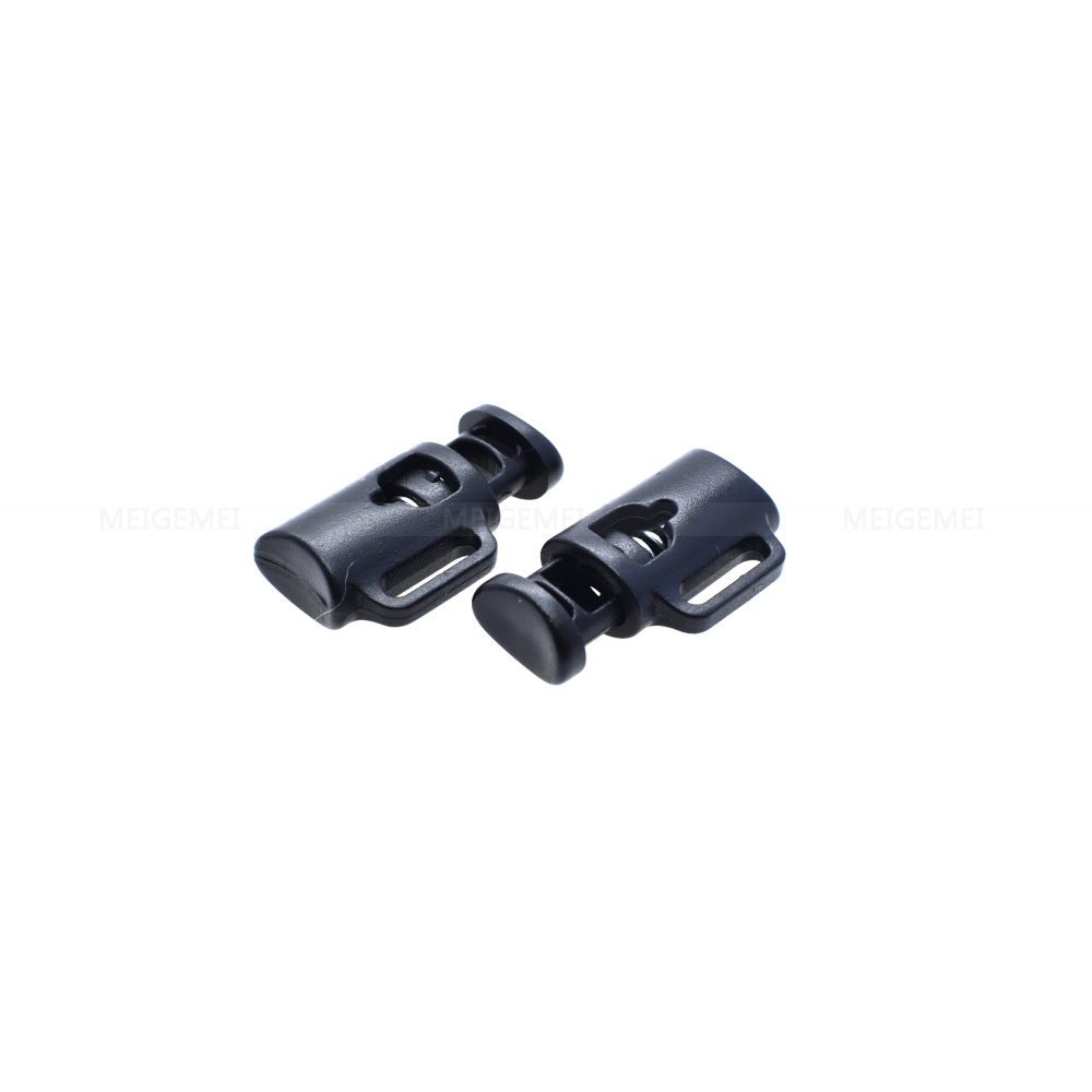 Bouchon à bascule en plastique ovale pour bouilloire, 100 pièces/paquet, pour sacs, taille: 28.6mm x 15.5mm x 8.6mm