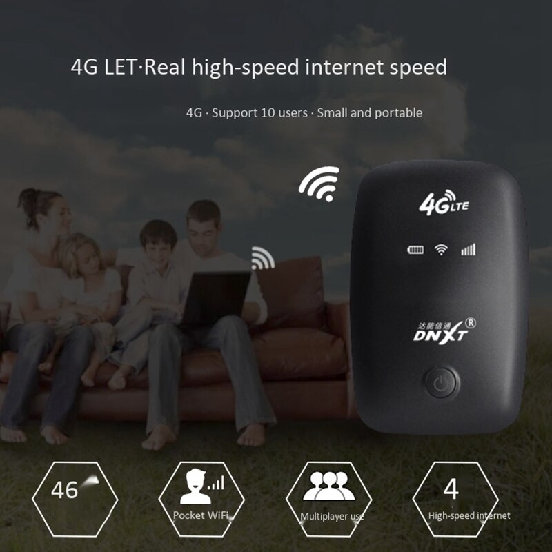 4G LTE MiFi Router portátil MiFi 150Mbps móvil 2100MAh WiFi Hotspot coche wi-fi Router con tarjeta Sim ranura