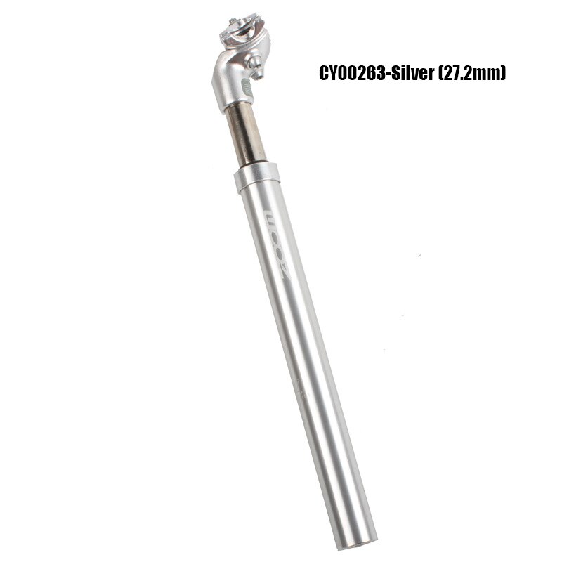 27.2 28.6 31.8 34mm Vering Demping Seat Tube E-bike Zadelpen 300 350 500 550 600mm Vouwfiets Aluminium Zadelpaal