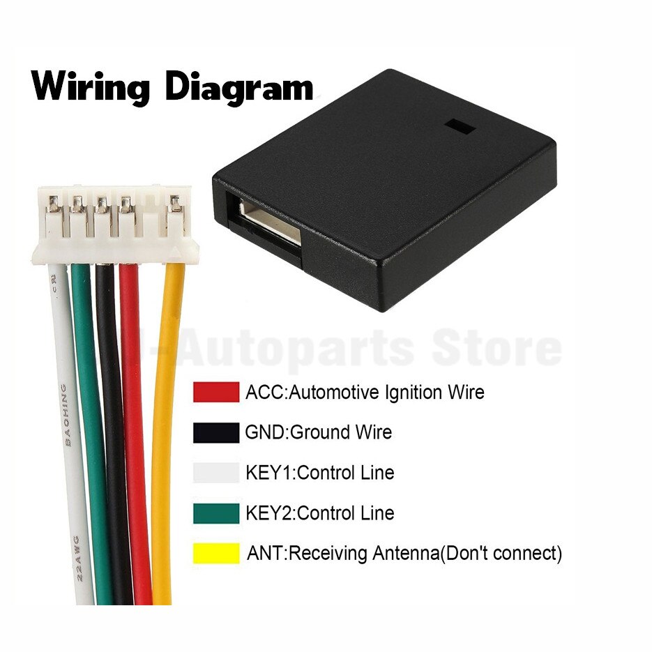 Universele 10- sleutel afstandsbediening, draadloze auto stuurwiel afstandsbediening voor stereo dvd gps android/window bluetooth