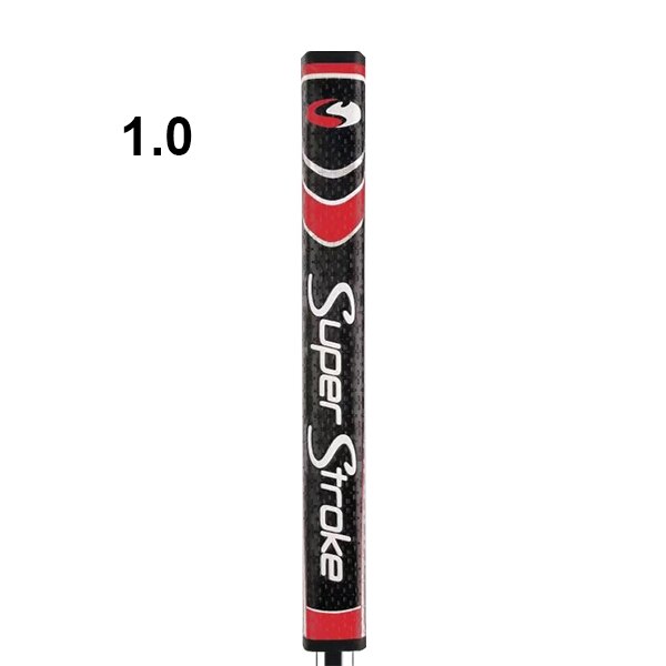 NEUESTE Nicht-Unterhose Golf Griffe Super Str *** PISTOLE GTR 1.0/2,0 Golf Vereine Putter Griff mit: 1.0-Schwarz rot
