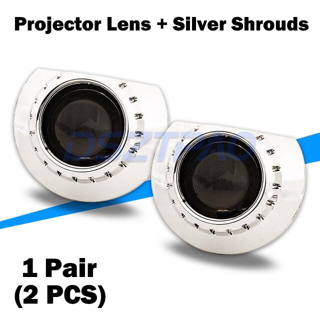 Headlight Lenses H7 Bi-xenon Projector Lens For BMW ZKW/AL E46 M3 Coupe/Convertible/Sedan/Wagon Halogen Headlamp H1 HID Tuning: D Package