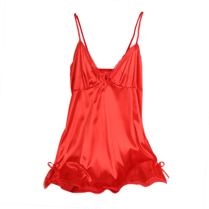 Zwangere Vrouwen Sling Kant Nachtkleding Vrouw Sexy V-Hals Nachthemd Sexy Nachthemd Veterzijde Comfortabele Nachtkleding: Blauw