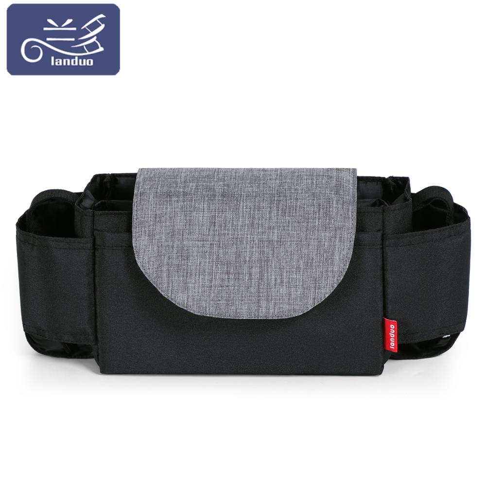 Land Baby Kinderwagen Lagerung tasche Veranstalter Tragbare Baby Wagen Hängen Zubehör Taschen Multi-funktion Kinderwagen Tasche MPB29