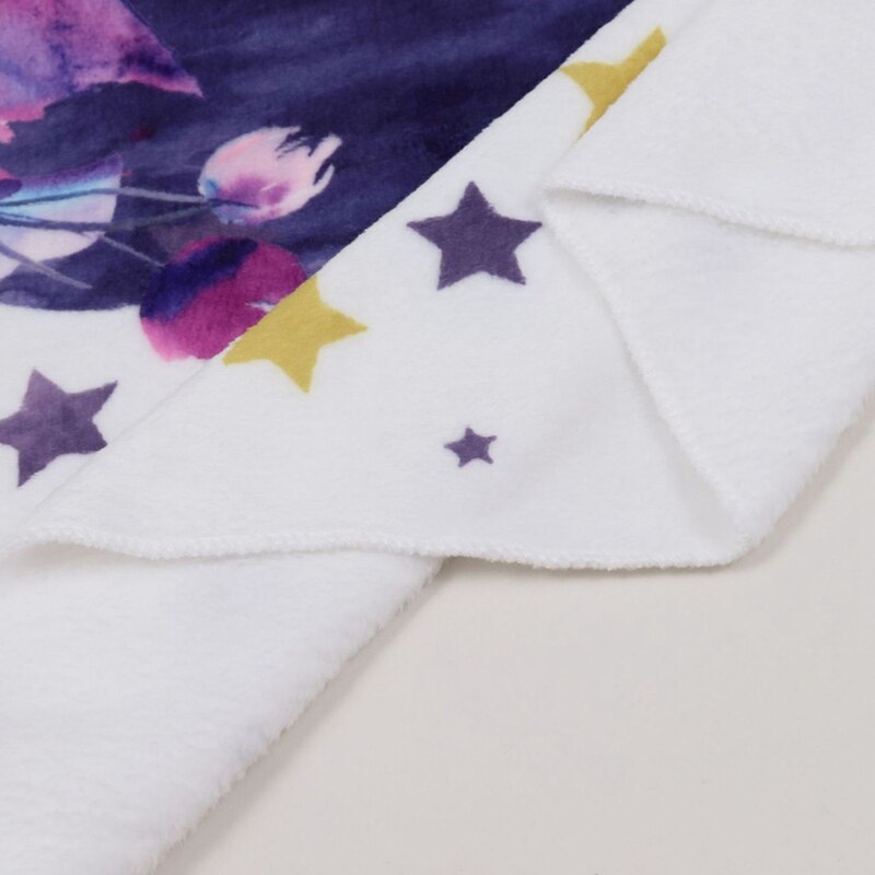 Meilenstein Decke für Baby Mädchen Entzückende Blumen- Mond Baby Monatliche Decke Mädchen Neugeborenen Baby Mädchen Decke 40X60in