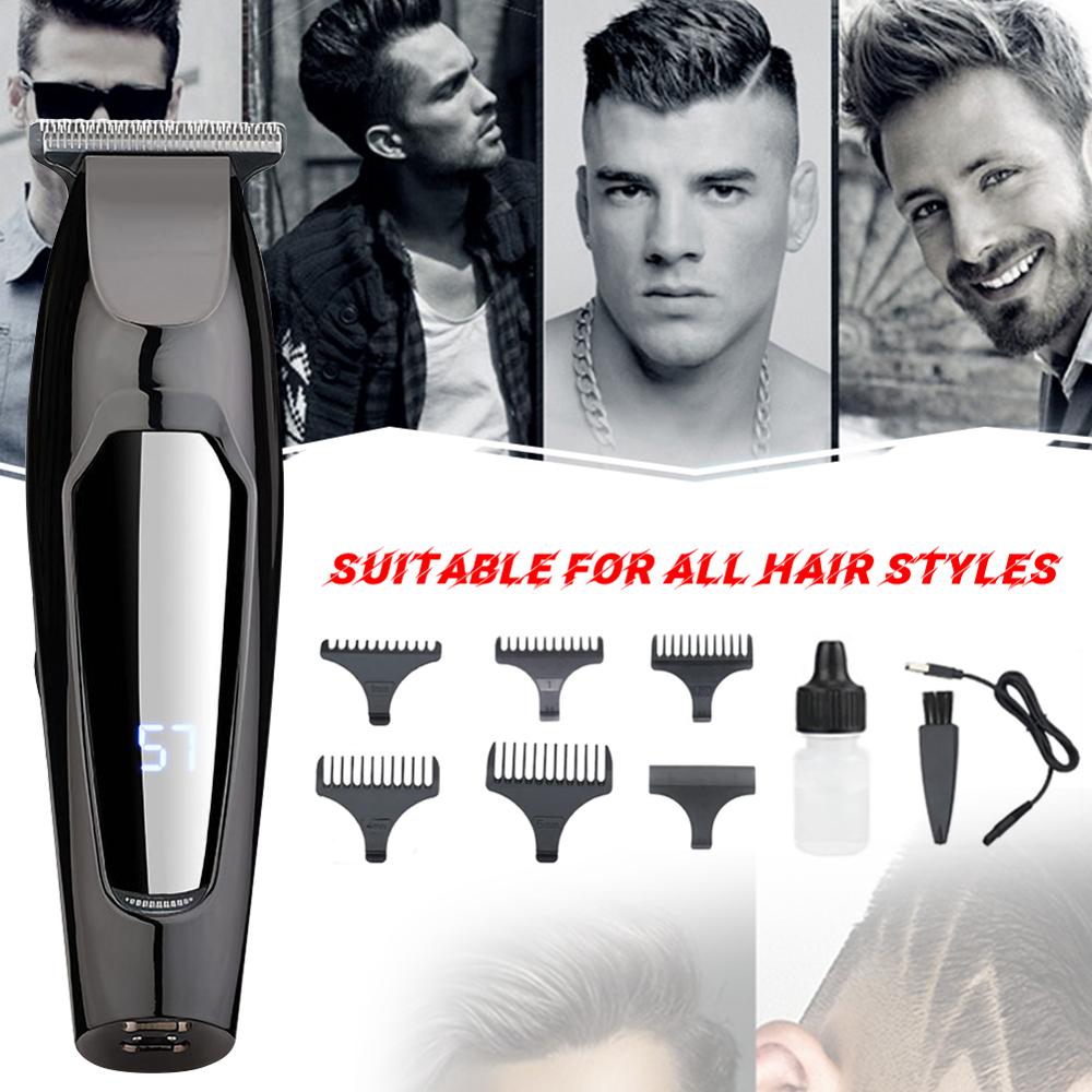 Men's Hair Clipper Men's Hair Clipper Rechargeable Hair Clipper Hairdressing Tool Set
