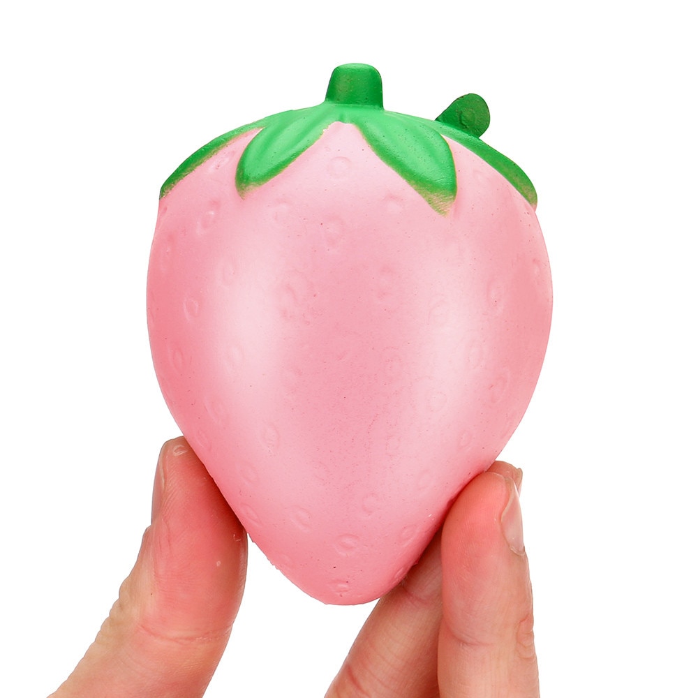 Relax toys squishies soft Stress Reliever Cute Pink Strawberry Scented Slow Rising Collection Phone Charm Squeeze Toy D301228