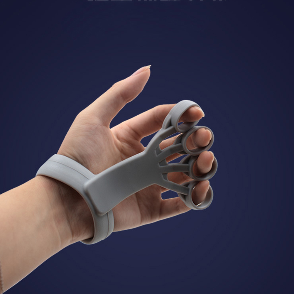 Silicone Hand Grips Finger Exercise Stretcher Grip Device Training To Relieve Pain Arthritis Trainer Strengthen Rehabilitation