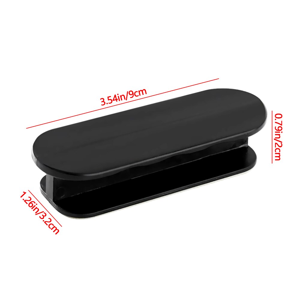 1pc/1 par multifunktionella skåpknoppar möbelknoppar plast självhäftande dörrhandtag garderobshandtag dörrsäkerhetsbeslag