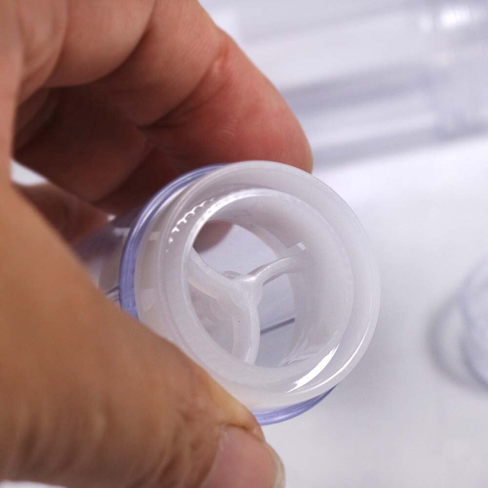 High Capacity Deodorant Container Cosmetic Lotion Fondation Bar Empty Package Plastic Transparent Solid Glue Tube 30g 50g 75g