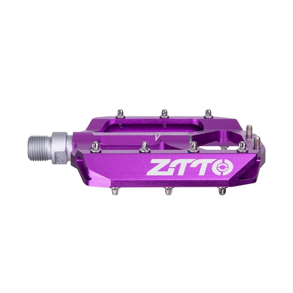ZTTO-Rodamiento plano de bicicleta de montaña, accesorio de aleación de aluminio, con buen agarre, ligero, pedales 9/16, grande, para gravilla, para moto Enduro, para descenso, JT01