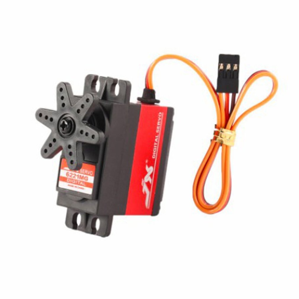 Jx Pdi 6221Mg 20Kg 4.8V-6V Grote Koppel 360 Graden Digitale Servo Voor 1/10 1/8 rc Auto Boot Onderdelen Accessoires