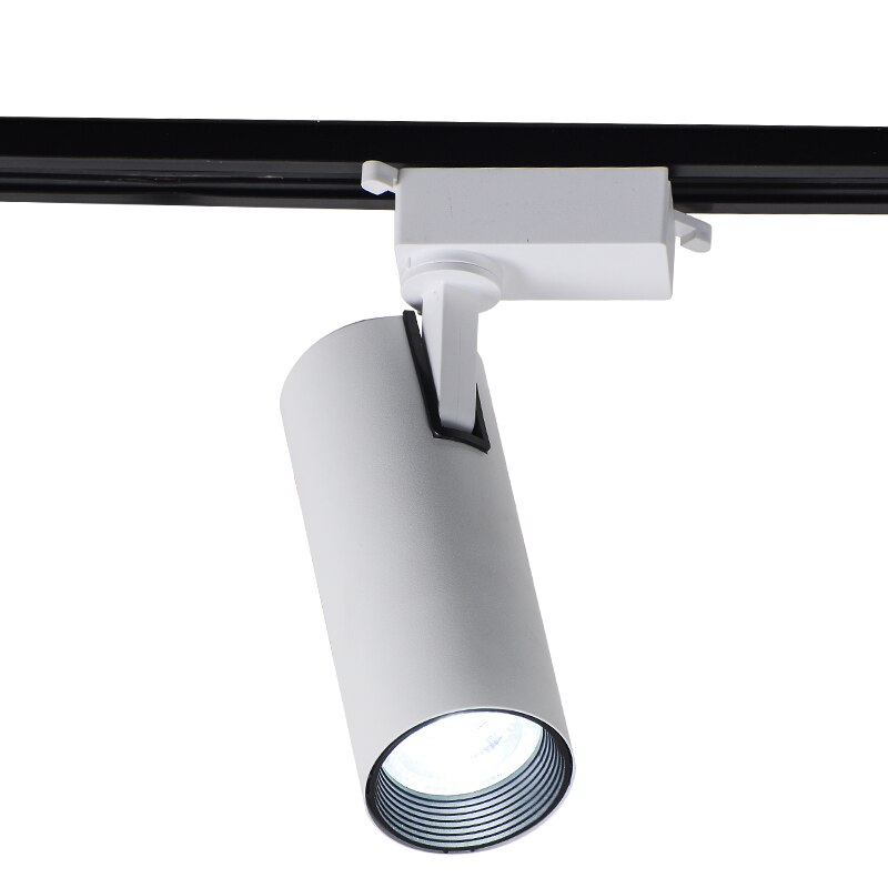 La lumière de tache d'épi de lumière de voie de LED met en lumière l'épi de Rail de projecteurs de voie de 20W 30W AC220V pour des magasins d'habillement de supermarché à la maison: 30W White Light