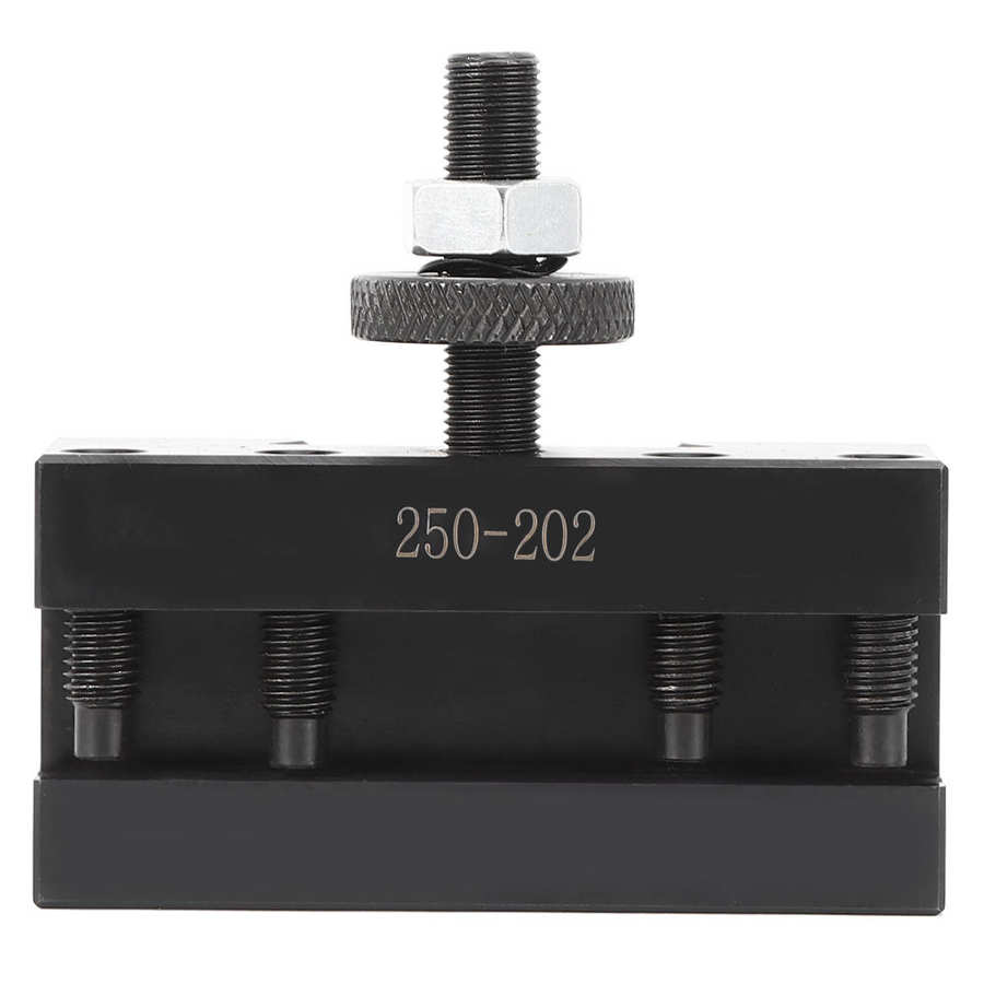 250-201/250-202 High Carbon Staal Tool Post Houder Mini Cnc Freesmachine Draaibank Snelle Snelwisselbeitelhouder draaien Facing Houder: 250-202