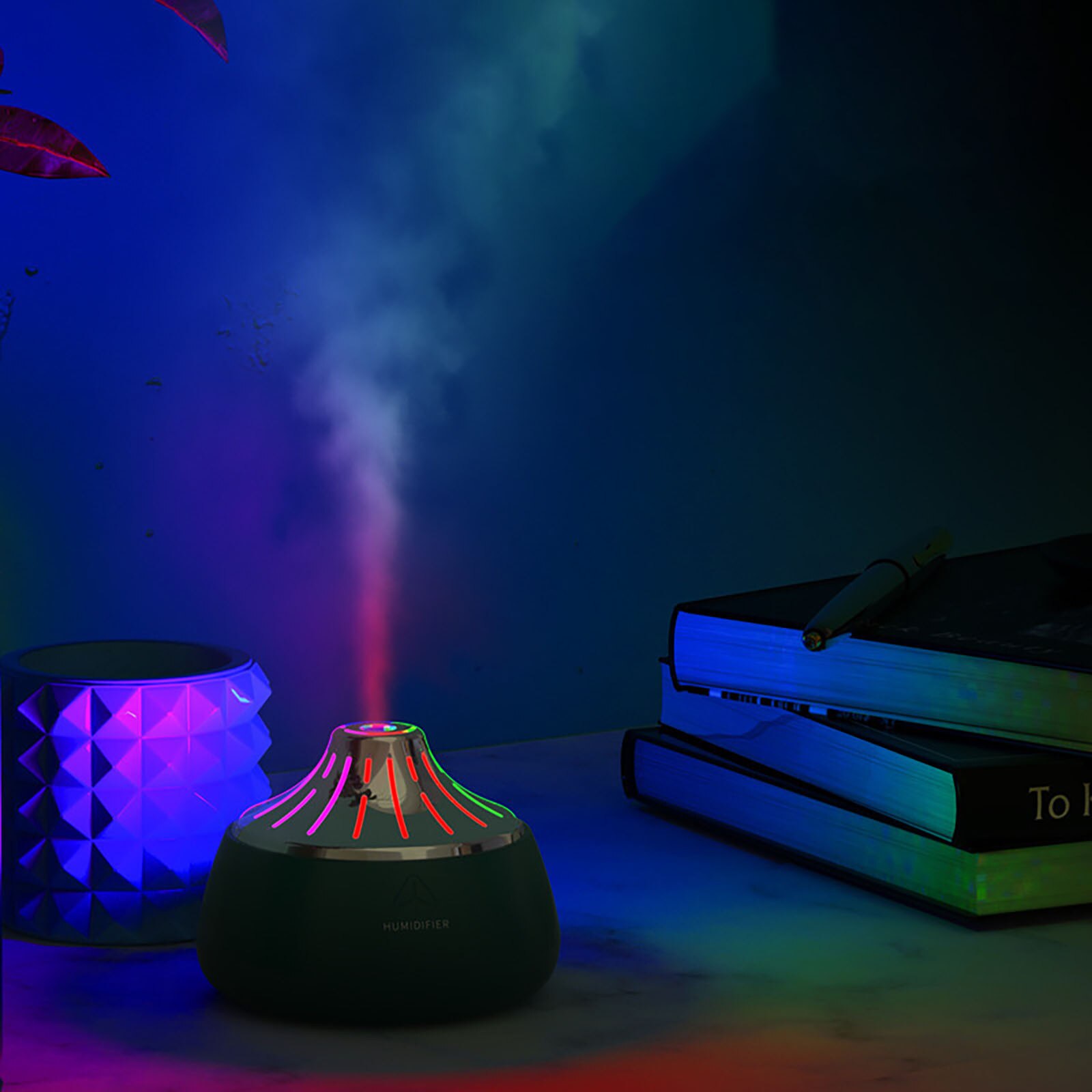 Mini Humidifier Desktop Usb Electric Air Aroma Office Mute Household Air Humidifier Oil Aromatherapy Mist-maker