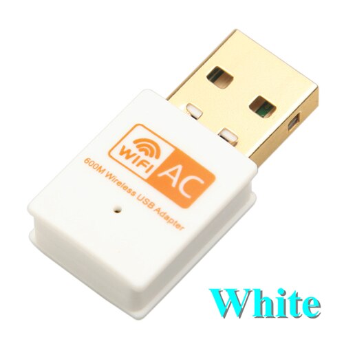 Kebidu AC 600Mbps USB Wifi Adapter 5/2. 4Ghz Dual Band met Antenne Dongle LAN 802.11ac/a/b/g/n voor Windows XP win 7 10 Mac Vista: 4