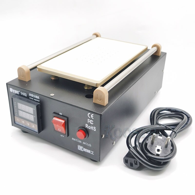 UYUE 948Q pompe intégrée vide verre LCD écran séparateur Machine Max 7 pouces avec 13 pièces téléphone portable démonter outil: B / AC 110V US PLUG