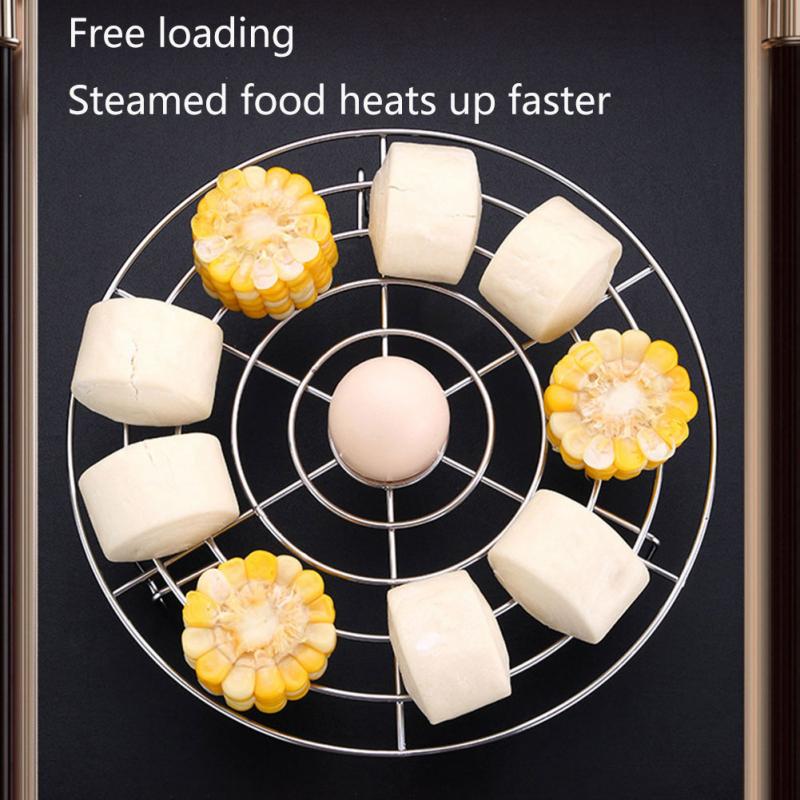 Pot Pan Stainless Steel Trivet Steamer Rack Tall Wire Kitchen Accessories Heavy Duty Food Vegetable Stand Round Pressure Cooker