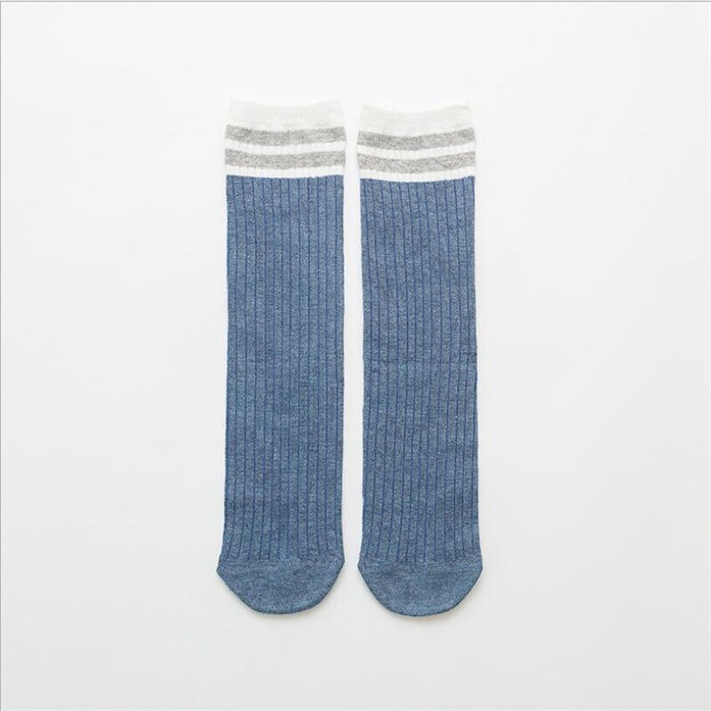 Autumn And Winter Pile of Socks Cotton Tube Female Socks Japanese Striped Breathable Wweat-absorbent ladies Socks: 2