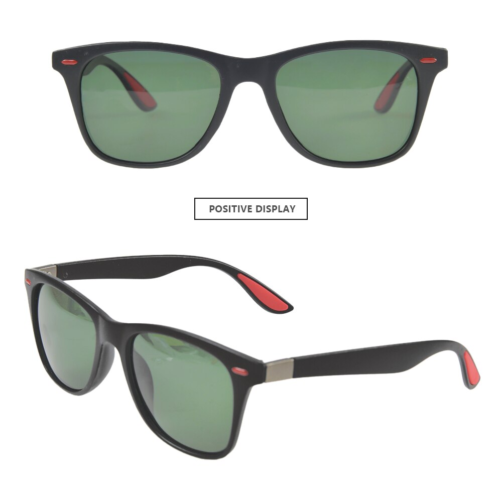 Classic Polarized Sunglasses Men Women Driving Square Frame Sun Glasses Male Goggle UV400 Driver Goggles Sunglasses: F