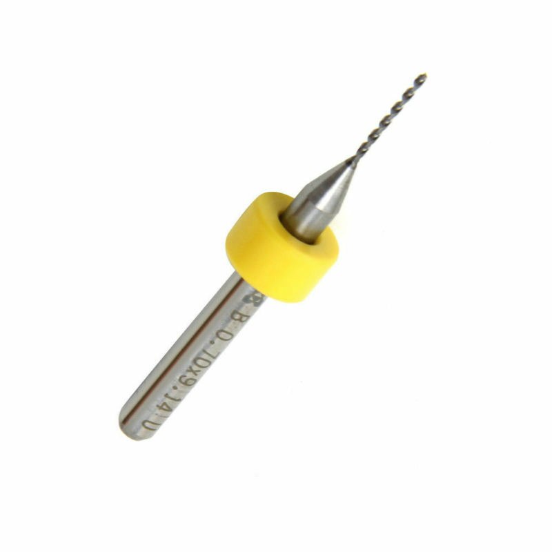 10 Stks/doos Harde Legering Pcb Boor Printplaat Micro Boor Bit Set Tool 0.6Mm-1.5Mm.