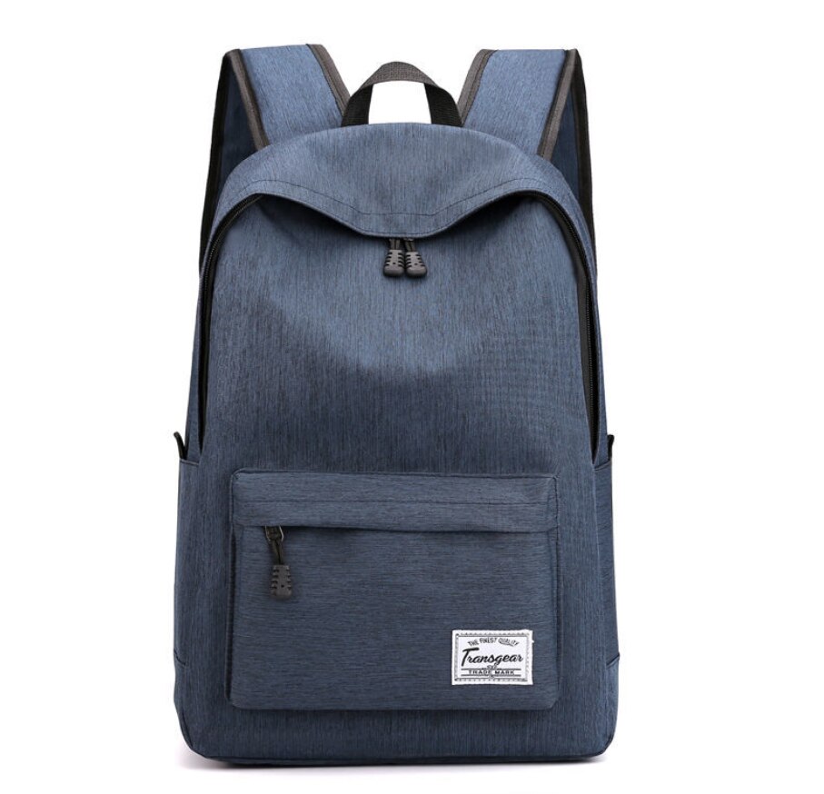 Student School Backpack Teenagers Girls Boys high school Backpack for Men laptop backpack Book bag large travel Mochilas: blue