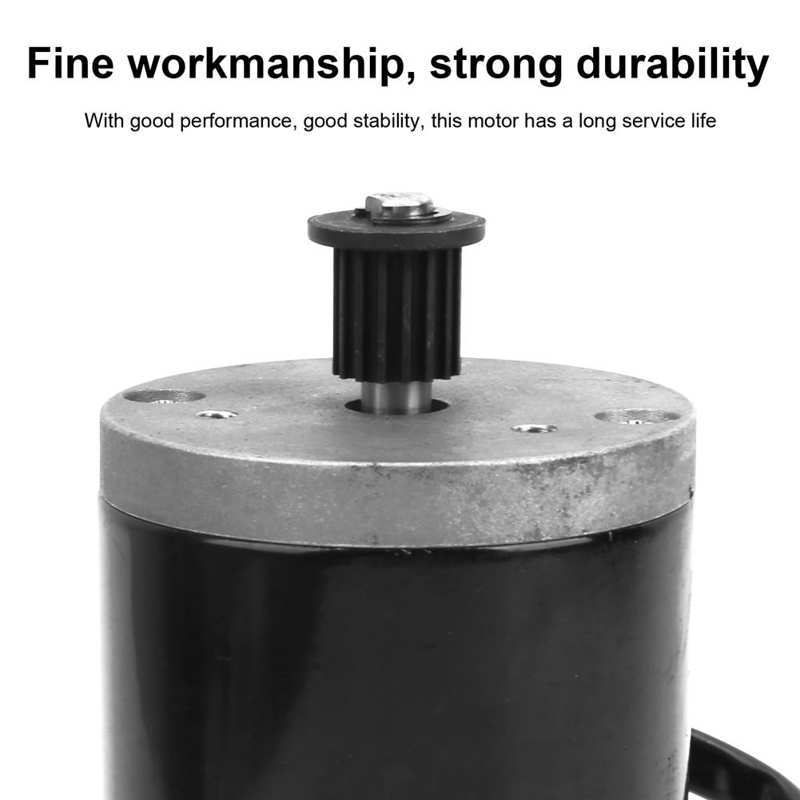 Silnik skutera z paskiem 12V 100W szybki silnik szczotkowy z 384 krążek pas elektryczny silnik elektryczny skuter silnik szczotkowy