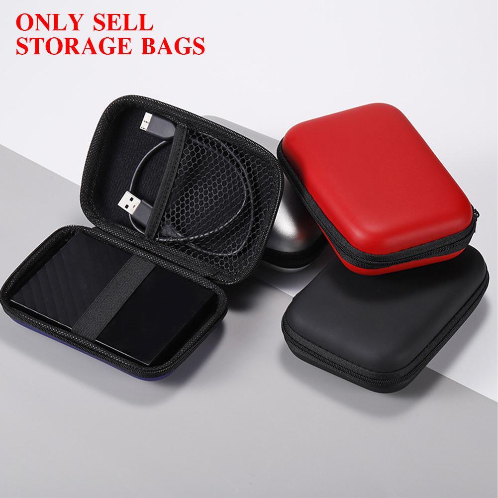 Hard Disk Storage Bag External Hard Disk Protection Storage Bag Case Cover Hard Drive Pouch Earphone Bag for Pc Laptop Hard Disk