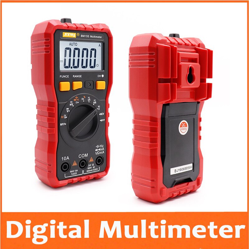 Digitale multimeter hoge precisie intelligente elektricien auto-range multifunctionele draagbare kleine multimeter