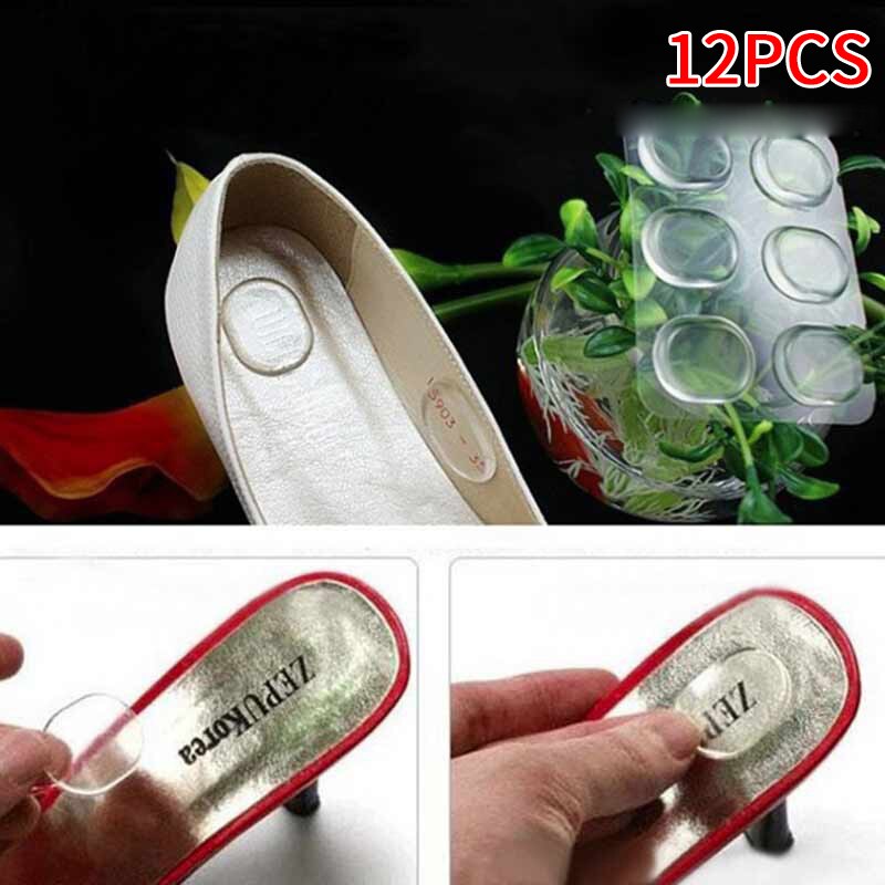 Arch Support Einlegesohlen für Flache Füße Gel Pad Arch Einsätze Pad Plantarfasziitis Corrector Silikon Einlegesohlen Entlasten Fuß Schmerzen: style L-12Pcs