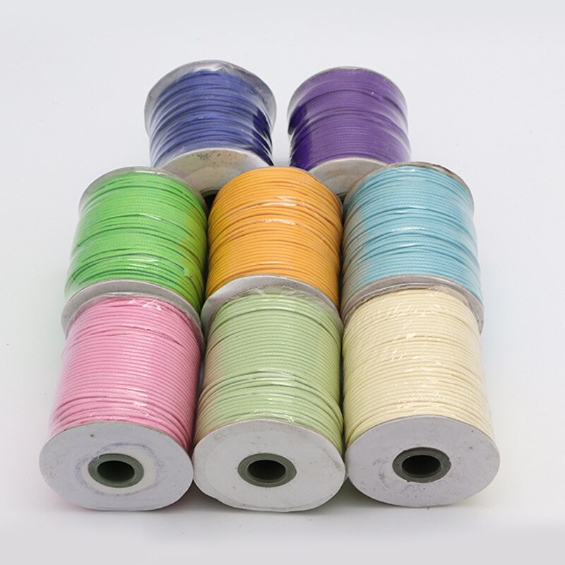 1Pcs/Set 78M 2mm Polyester Waxed Thread DIY Handmade Leather Craft Special Line Sewing Flat Wax Lines Leather Handicraft Tool