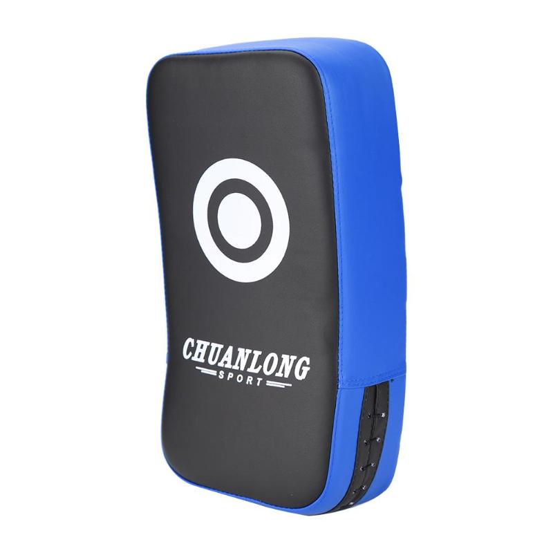 Hand Target Curved Foot Target Boxing Sport Fitness Boxing Adult Kid Taekwondo Training Boxing protective gear boxing target: Blue