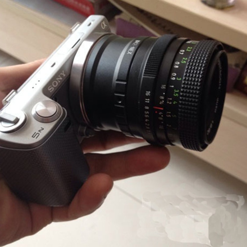 Fotografische Apparatuur Metalen M42 Om E-Mount Nex Adapter Schroef Lens Voor Sony Micro Camera Body Nex7 Nex5 Nex6