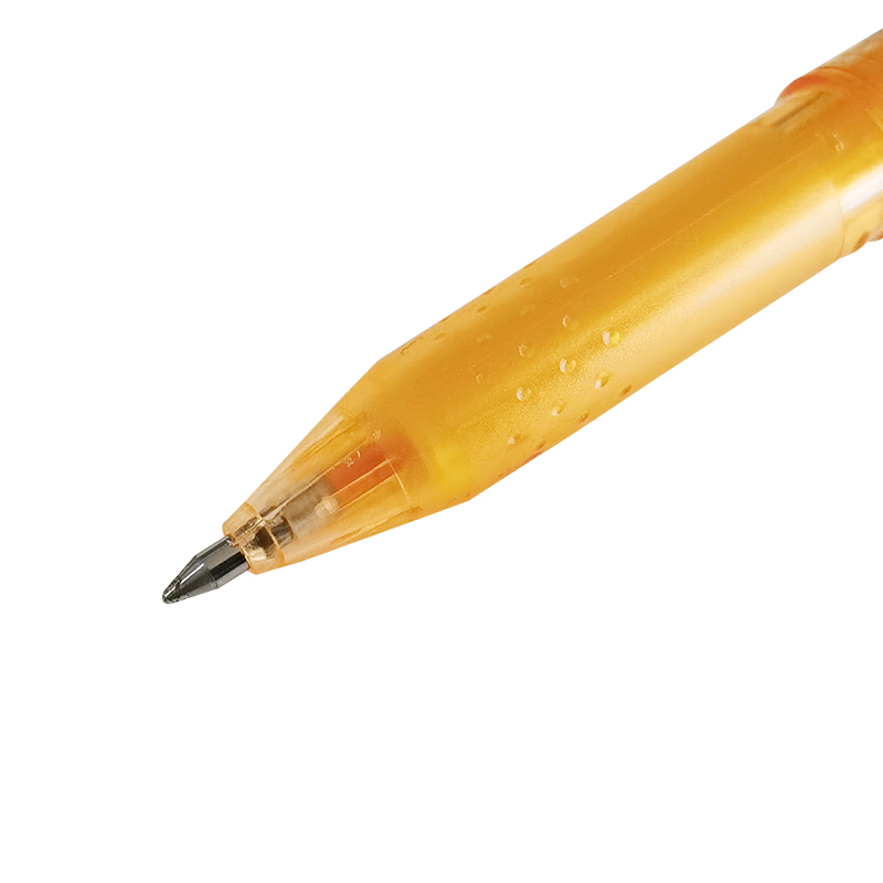 16 Pcs Gel pen office school magic erasable pen refill 0.5mm pole pen mixed color ink school student office stationery pen: Orange 16 Pcs