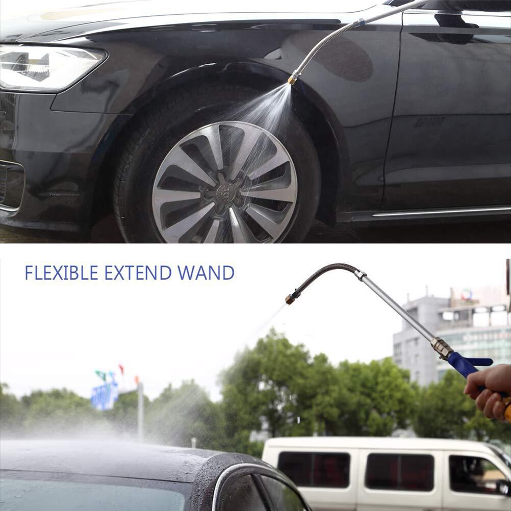 High Pressure Power Washing Gun Upgrade Water Hose Nozzle Garden Hose Sprayer Watering Jet For Car Washer Window Cleaning Tool