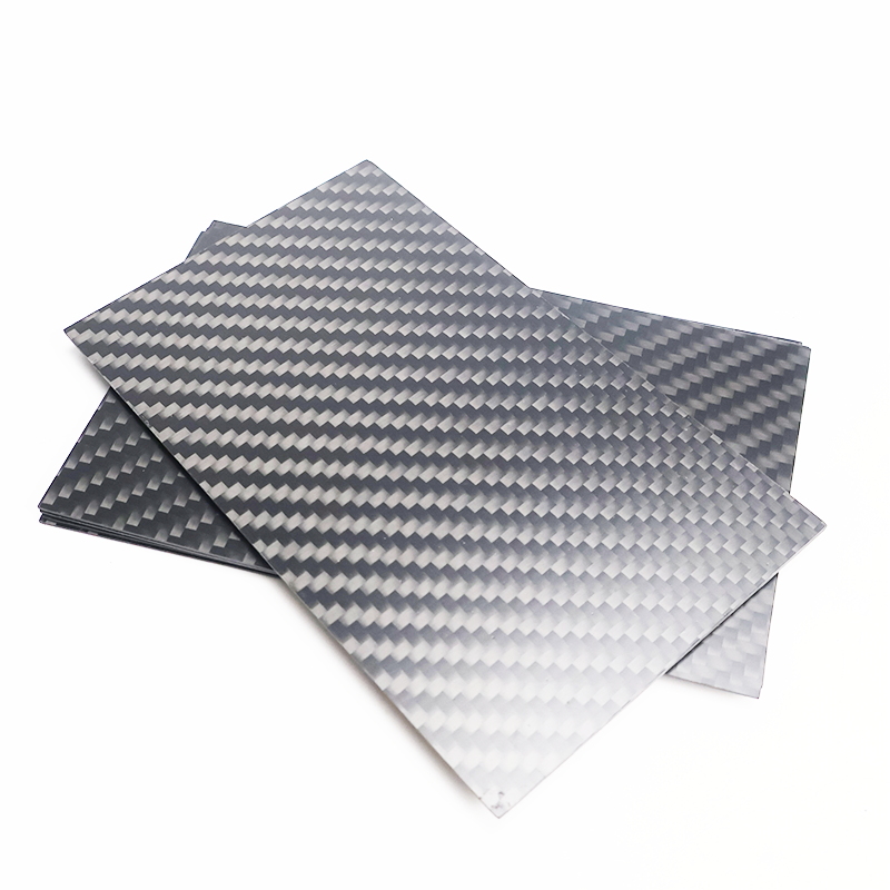 3Pcs 125mm X 75mm Real Carbon Fiber Plate Panel Sheets 0.5/ 1/ 1.5/ 2/ 3mm 4mm 5mm Thickness Composite Hardness Material Cutting