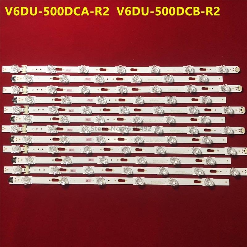 LED Strip V6DU-500DCA-R2 V6DU-500DCB-R2 For UE50MU6100 UE50KU6000 UA50KU7001 UE50KU6092 UE50KU6095 UA50MU6103 UN50MU6300