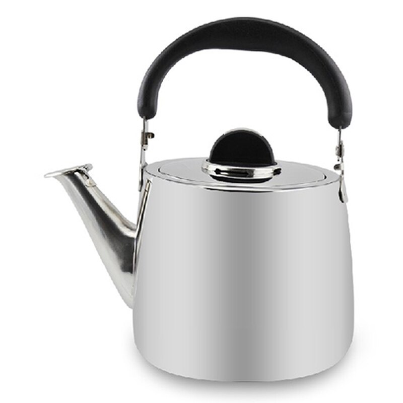 Bouilloire ménagère à gaz en acier inoxydable 304 | Bouilloire à gaz avec sifflage, bouilloire à Induction épaissie, cuisinière à sondage, bouilloire en verre émail