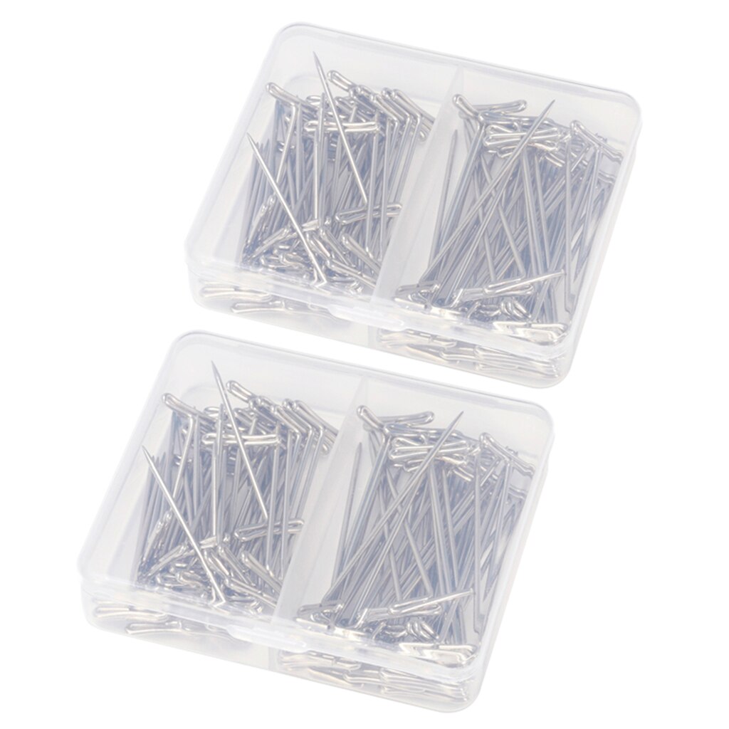 500st 26mm Naaipennen, Rechte Pinnen Pruik Pinnen Roestvrij Staal Kleermaker Naalden Nietstiften Fijne Rechte Satijnen Pin voor Quilten Sieraden Ambachten Naaiprojecten 500st 26mm Naaipennen, Rechte Pinnen Pruik Pinnen Roestvrij Staal Kleermaker Naalden Nietstiften Fijne Rechte Satijnen Pin voor Quilten Sieraden Ambachten Naaiprojecten