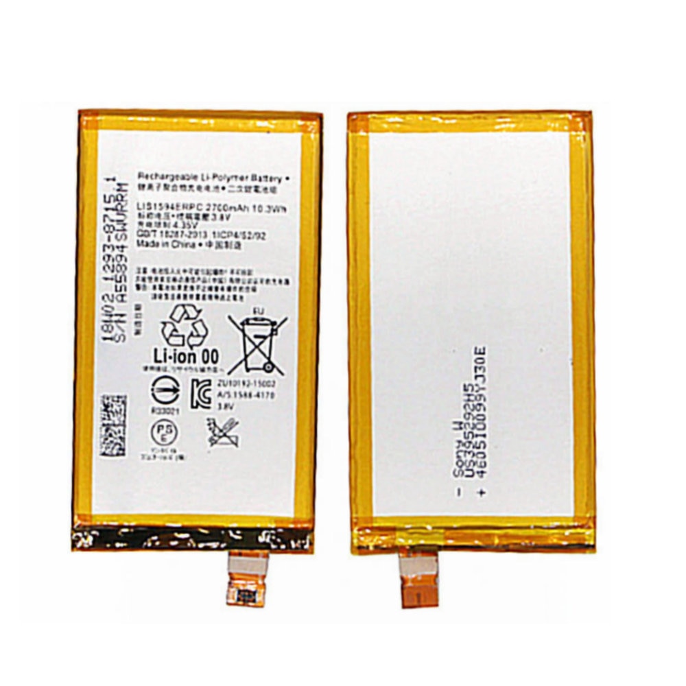 2700mAh Replacement Battery For Sony Xperia XA Ultra F3213 & Z5 Compact - LIS1594ERPC With Tools