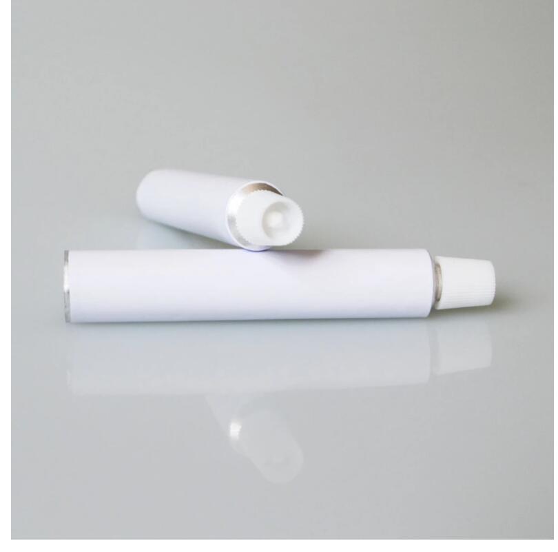 50pcs/lot Aluminum Empty Toothpaste Tubes with Needle Cap Unsealed 10ml 20ml 30ml 50ml 100ml