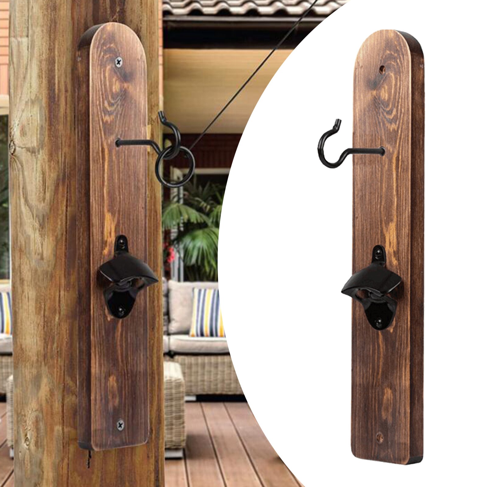 Spielen Zug Haken und Ring Spiel mit Flasche Öffner und Magnetische Kappe Fangen, Einfach zu Installieren, entwickeln Motor- Fähigkeiten